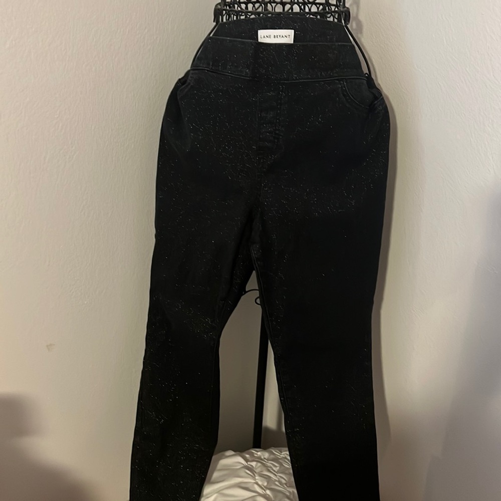 Lane Bryant sparkle jeggings